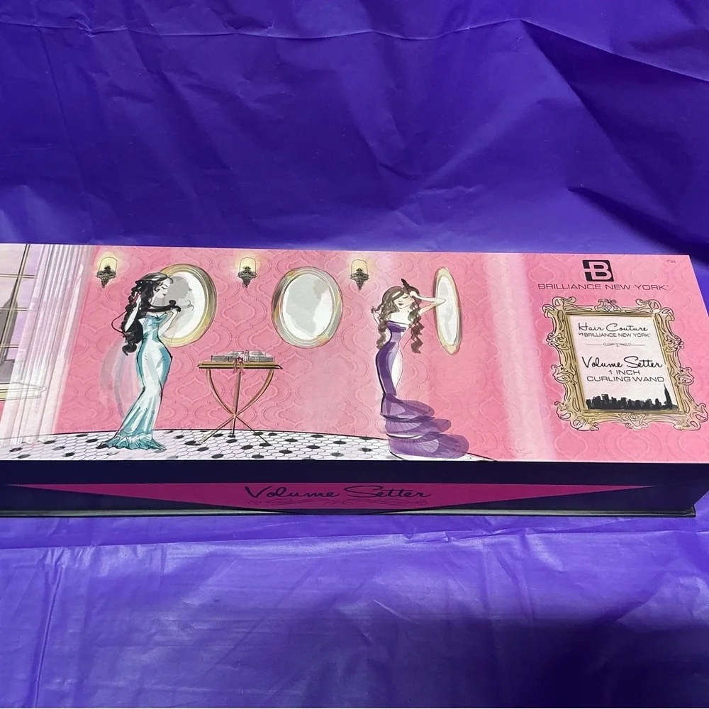 Hair Couture by Brilliance NY 1 in Curling Wand NIB‎ w tag